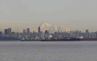 Mount Baker over Vancouver